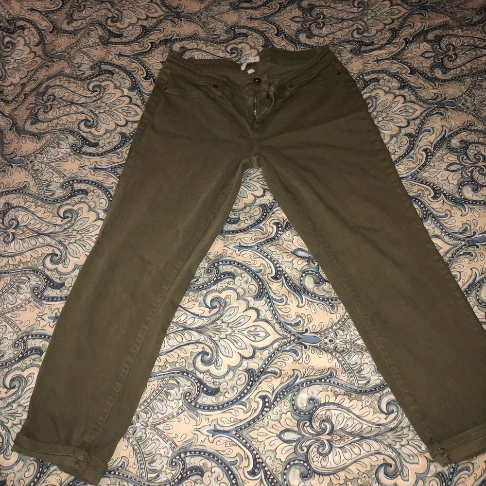 Lila Ryan green jeans